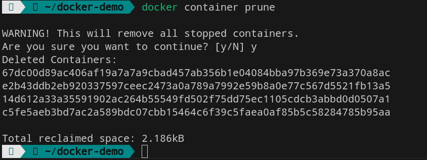 command screenshot