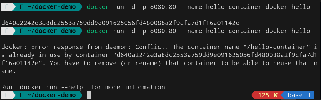 command screenshot