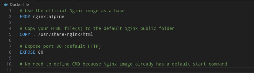 command screenshot