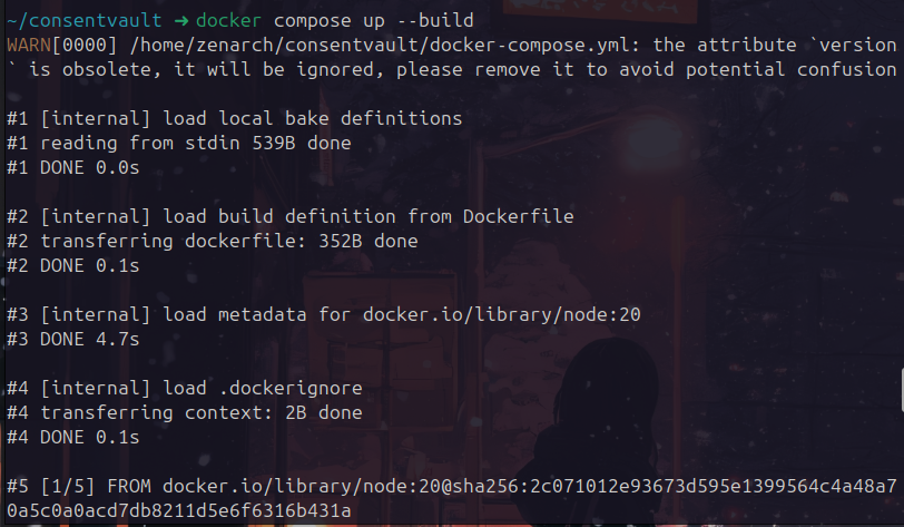 command screenshot
