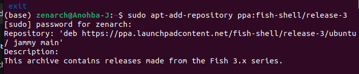 command screenshot