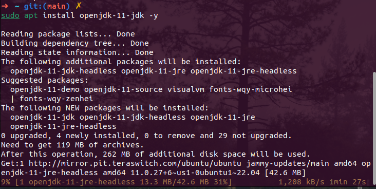 command screenshot