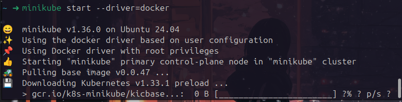 command screenshot