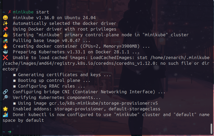 command screenshot