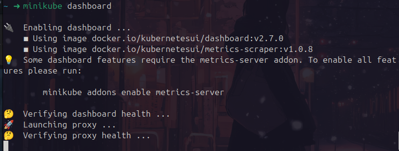 command screenshot