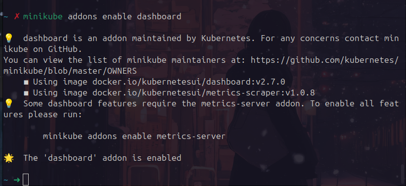 command screenshot