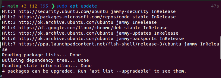 command screenshot