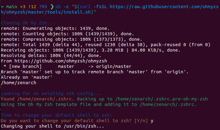 command screenshot